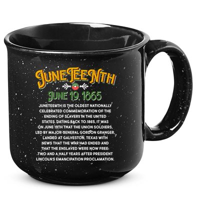 Juneteenth June 19 1865 African American History 15oz Campfire Ceramic Mug