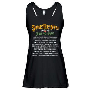 Juneteenth June 19 1865 African American History Ladies Essential Flowy Tank