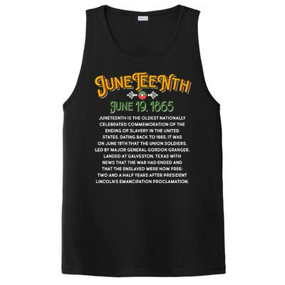 Juneteenth June 19 1865 African American History PosiCharge Competitor Tank