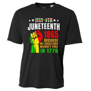 Juneteenth June 1865 Black History African American Freedom Cooling Performance Crew T-Shirt