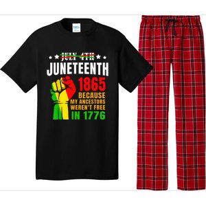 Juneteenth June 1865 Black History African American Freedom Pajama Set