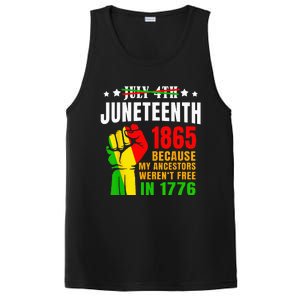 Juneteenth June 1865 Black History African American Freedom PosiCharge Competitor Tank