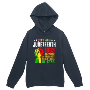 Juneteenth June 1865 Black History African American Freedom Urban Pullover Hoodie