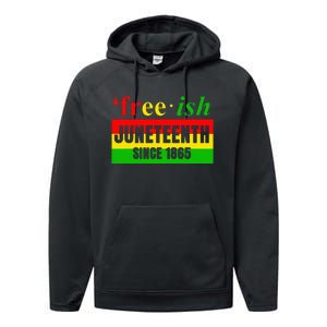 Juneteenth June 1865 Black History African American Freedom Performance Fleece Hoodie