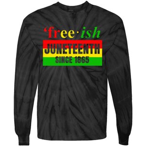 Juneteenth June 1865 Black History African American Freedom Tie-Dye Long Sleeve Shirt