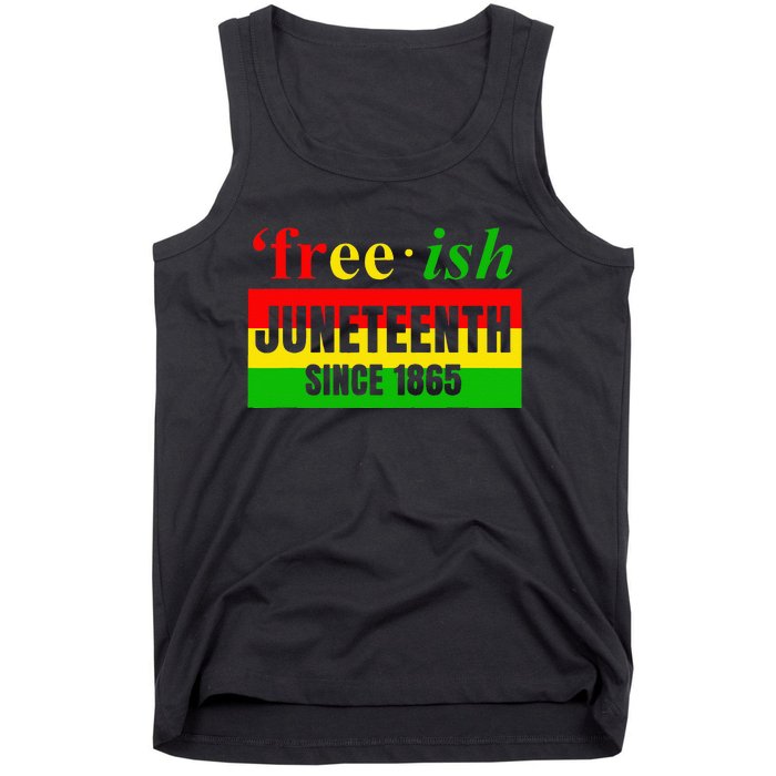 Juneteenth June 1865 Black History African American Freedom Tank Top