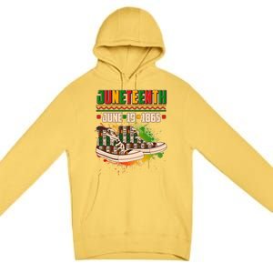 Juneteenth June 19 1865 Sneakers Premium Pullover Hoodie