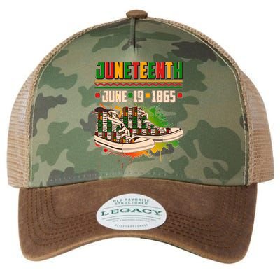 Juneteenth June 19 1865 Sneakers Legacy Tie Dye Trucker Hat