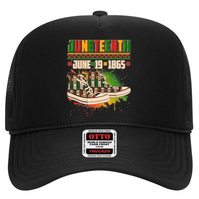 Juneteenth June 19 1865 Sneakers Trucker Hat