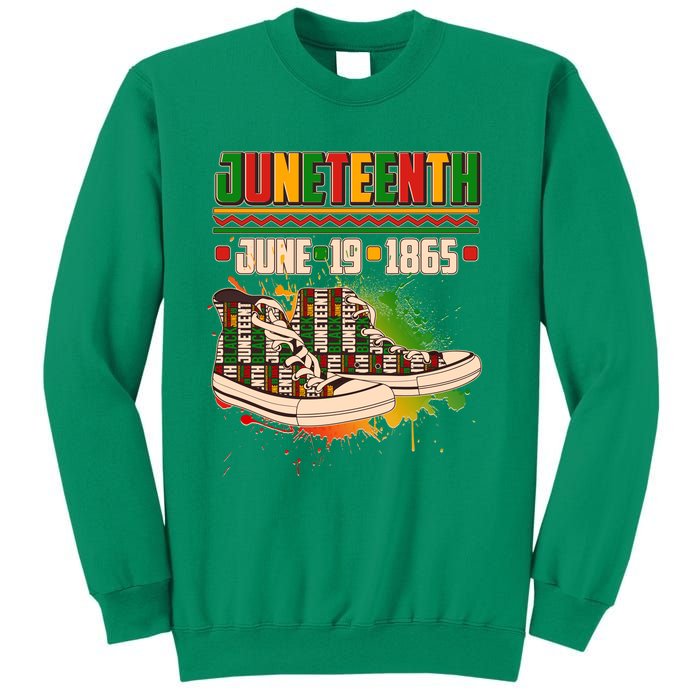 Juneteenth June 19 1865 Sneakers Sweatshirt