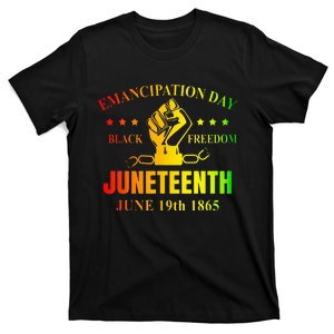 Juneteenth June 1865 Black History African American Freedom T-Shirt