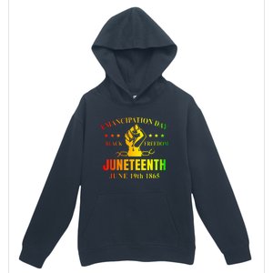 Juneteenth June 1865 Black History African American Freedom Urban Pullover Hoodie