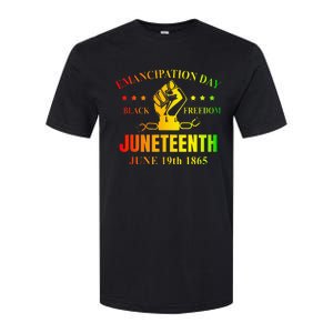 Juneteenth June 1865 Black History African American Freedom Softstyle CVC T-Shirt