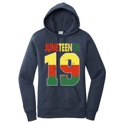 Juneteenth June 19 Blm Melanin Black History Month African Cute Gift Women's Pullover Hoodie