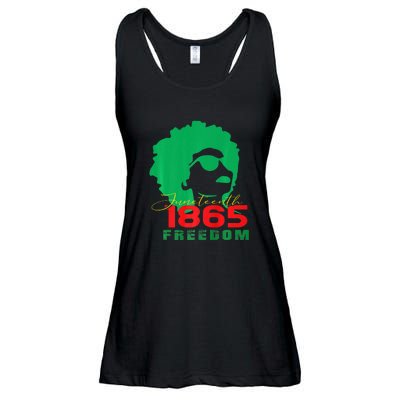 Juneteenth June 19th 1865 Juneteenth Freedom Day Pride Gift African Pride Ladies Essential Flowy Tank