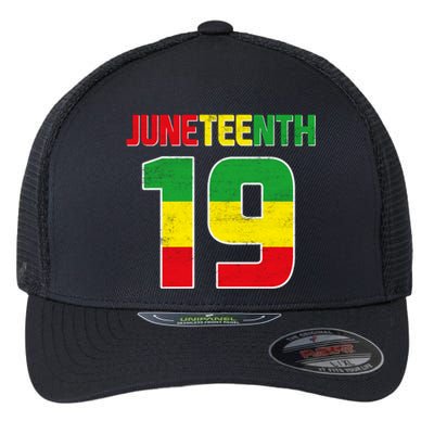 Juneteenth June 19 Melanin African American Black History Gift Flexfit Unipanel Trucker Cap