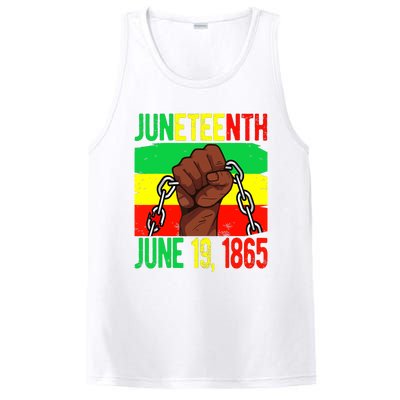 Juneteenth June 19th 1865 Juneteenth Black Freedom Day Flag PosiCharge Competitor Tank