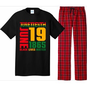 Juneteenth June 19 1865 Black Freedom Day Black Lives Matter Pajama Set