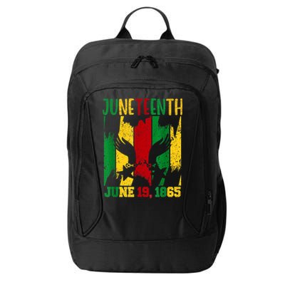 Juneteenth June 19th 1865 Juneteenth Freedom Day City Backpack