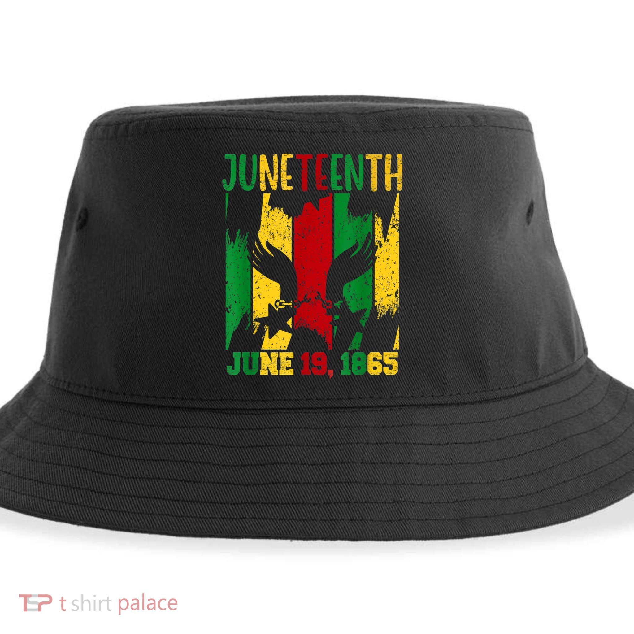 Juneteenth June 19th 1865 Juneteenth Freedom Day Sustainable Bucket Hat