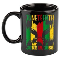 Juneteenth June 19th 1865 Juneteenth Freedom Day 11oz C Handle Ceramic Mug