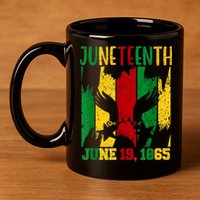 Juneteenth June 19th 1865 Juneteenth Freedom Day 11oz C Handle Ceramic Mug
