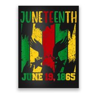 Juneteenth June 19th 1865 Juneteenth Freedom Day Poster