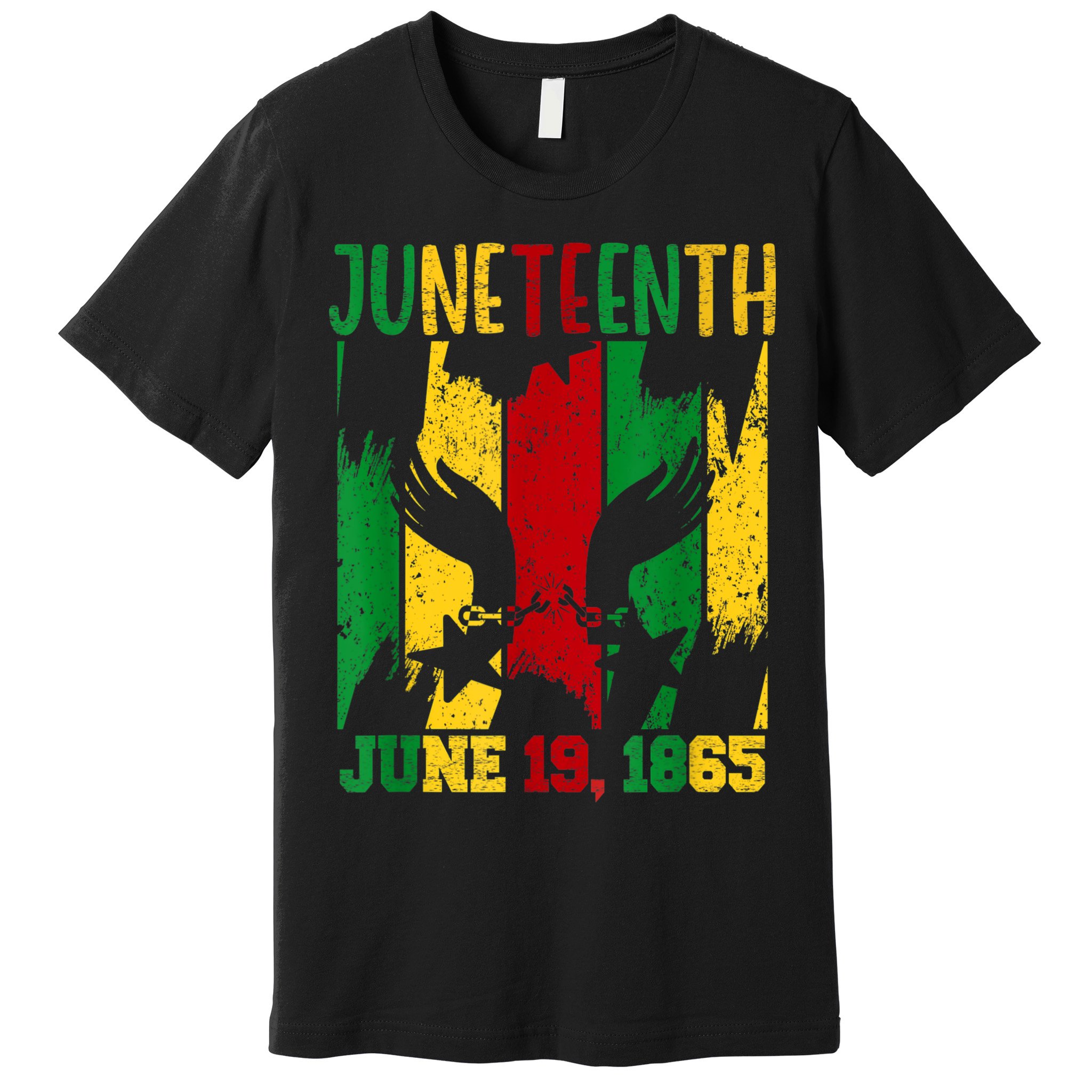 Juneteenth June 19th 1865 Juneteenth Freedom Day Premium T-Shirt