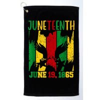 Juneteenth June 19th 1865 Juneteenth Freedom Day Golf Towel