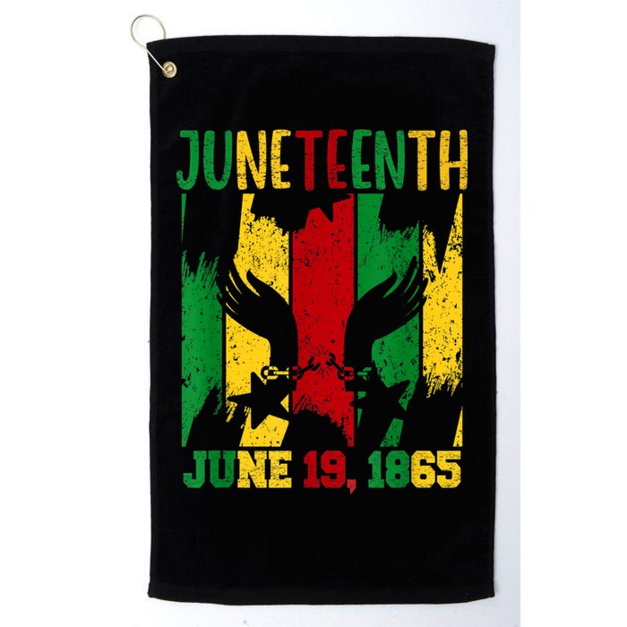 Juneteenth June 19th 1865 Juneteenth Freedom Day Golf Towel