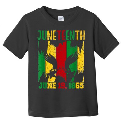 Juneteenth June 19th 1865 Juneteenth Freedom Day Toddler T-Shirt
