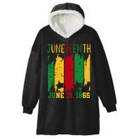 Juneteenth June 19th 1865 Juneteenth Freedom Day Hooded Wearable Blanket