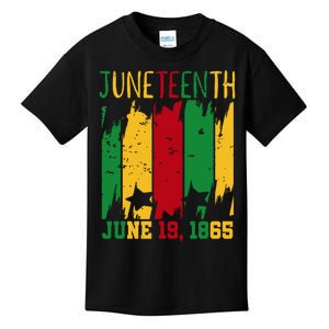 Juneteenth June 19th 1865 Juneteenth Freedom Day Kids T-Shirt