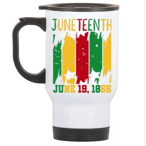 Juneteenth June 19th 1865 Juneteenth Freedom Day Stainless Steel Travel Mug