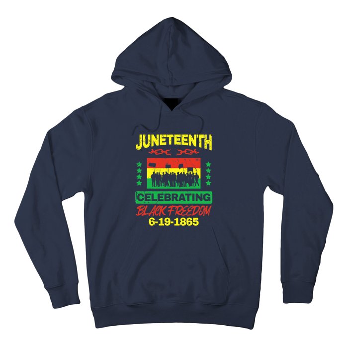 Juneteenth June 19th Black Freedom Hoodie