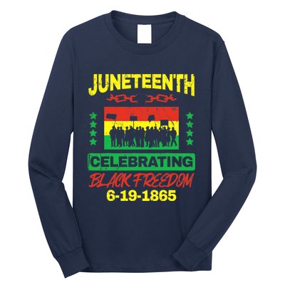 Juneteenth June 19th Black Freedom Long Sleeve Shirt