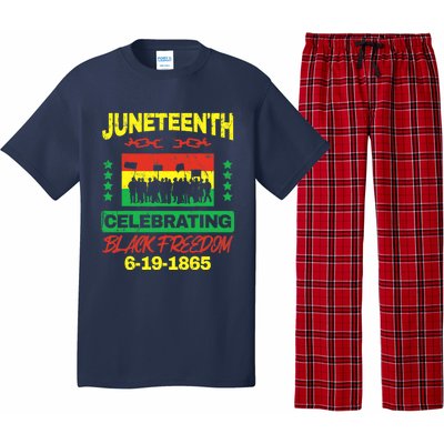 Juneteenth June 19th Black Freedom Pajama Set