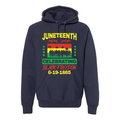 Juneteenth June 19th Black Freedom Premium Hoodie