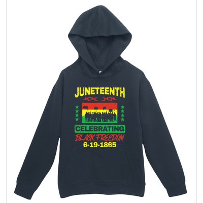 Juneteenth June 19th Black Freedom Urban Pullover Hoodie