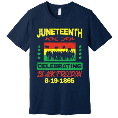 Juneteenth June 19th Black Freedom Premium T-Shirt