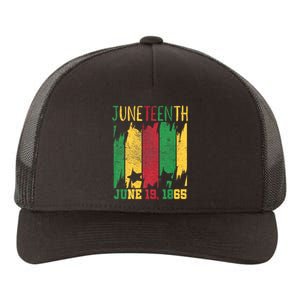 Juneteenth June 19th 1865 Juneteenth Freedom Day Yupoong Adult 5-Panel Trucker Hat