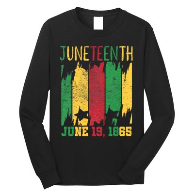 Juneteenth June 19th 1865 Juneteenth Freedom Day Long Sleeve Shirt