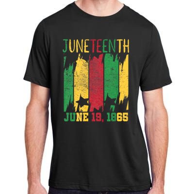 Juneteenth June 19th 1865 Juneteenth Freedom Day Adult ChromaSoft Performance T-Shirt