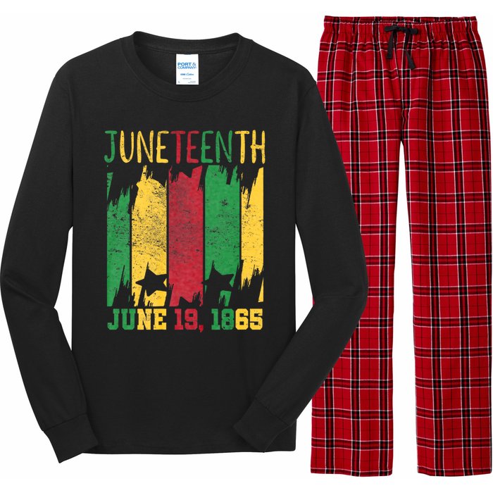 Juneteenth June 19th 1865 Juneteenth Freedom Day Long Sleeve Pajama Set