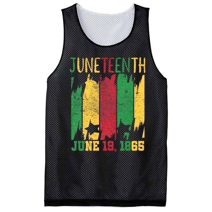 Juneteenth June 19th 1865 Juneteenth Freedom Day Mesh Reversible Basketball Jersey Tank