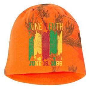 Juneteenth June 19th 1865 Juneteenth Freedom Day Kati - Camo Knit Beanie