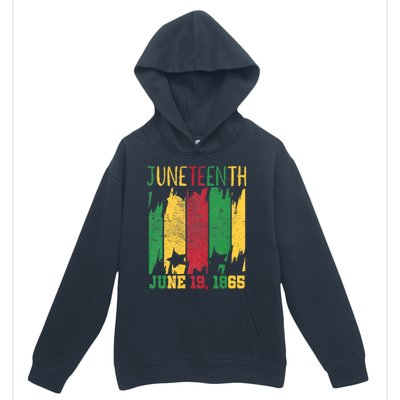 Juneteenth June 19th 1865 Juneteenth Freedom Day Urban Pullover Hoodie