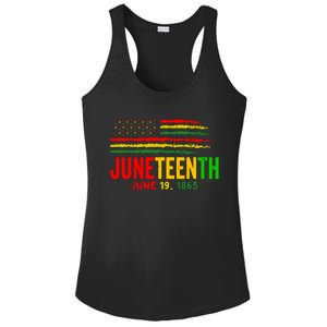 Juneteenth June 19 Ladies PosiCharge Competitor Racerback Tank