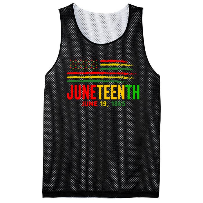 Juneteenth June 19 Mesh Reversible Basketball Jersey Tank