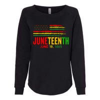 Juneteenth June 19 Womens California Wash Sweatshirt